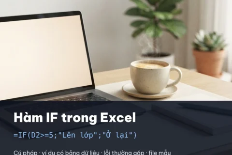 Sử dụng hàm IF trong Excel: cú pháp, IF lồng nhau và ví dụ